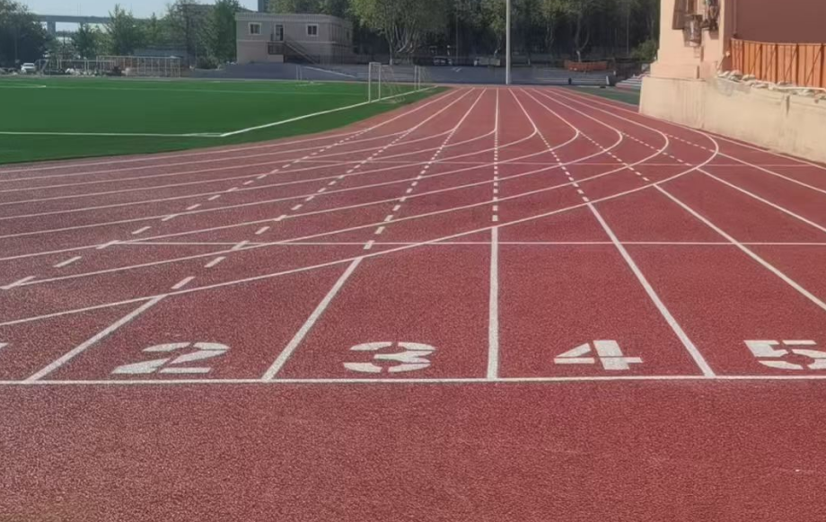 鄂州市彩色epdm颗粒学校运动操场 - 方案